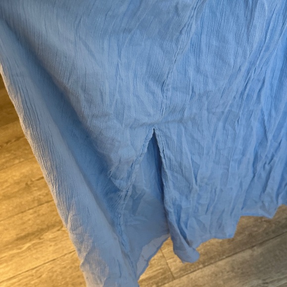 Aerie Soft Blue Maxi Dress with Thin Straps - Picture 10 of 10